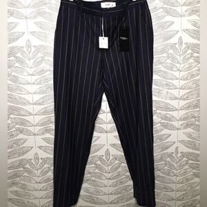 Closed Stewart Trousers Cuffed Virgin Wool Blend business casual NEW